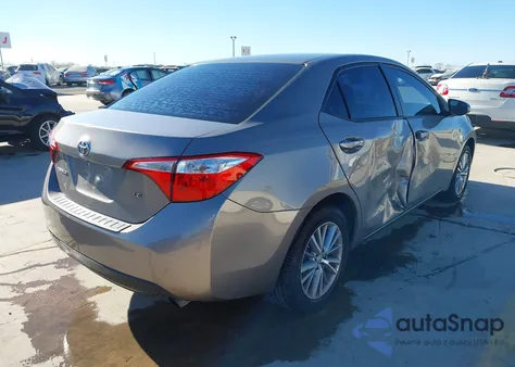 2015 Toyota Corolla Le Plus z USA, uszkodzony, nr VIN 5YFBURHE4FP227580